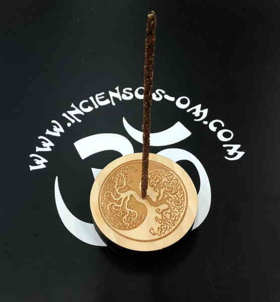 Incensario Árbol de la Vida Ying Yang 8 cm